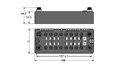 Turck BL compact™ multiprotocol fieldbus station for Industrial Ethernet, 16 Configurable Digital PNP Channels (BLCEN-16M8LT-8XSG-P-8XSG-P)