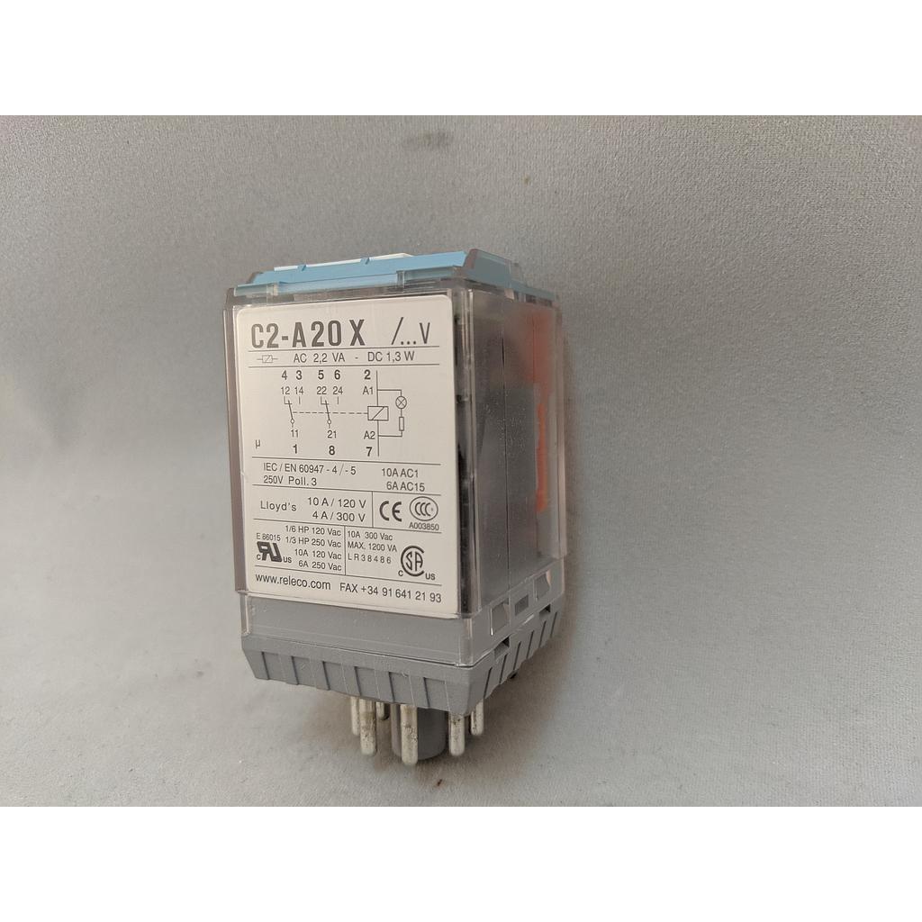 Turck Comat Releco by TURCK, Power Relay, 8-pin (C2-A20/012VDC)