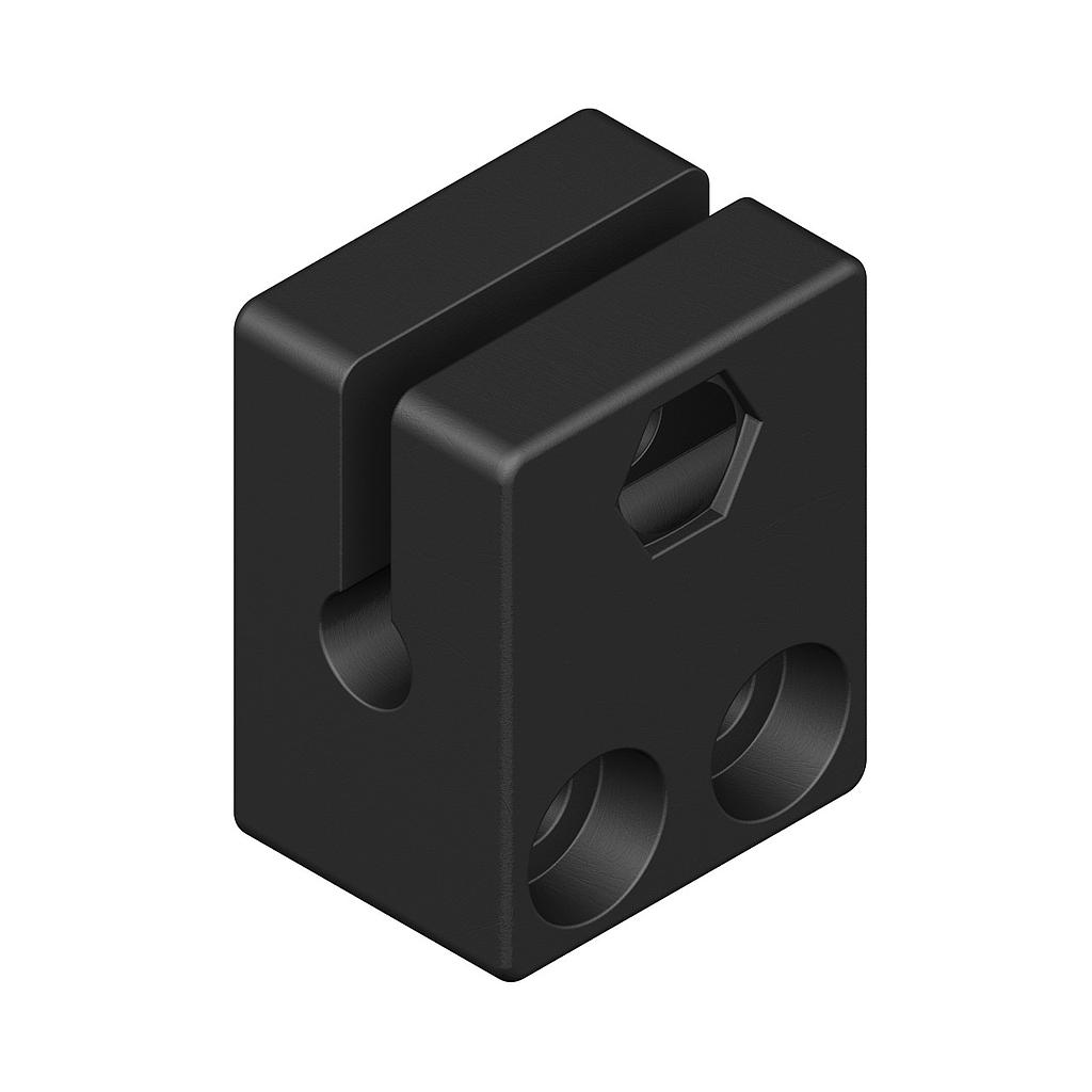 ASU-0001-040 Mounting Bracket for VSM4 4 mm, black plastic (SMBVSM4)