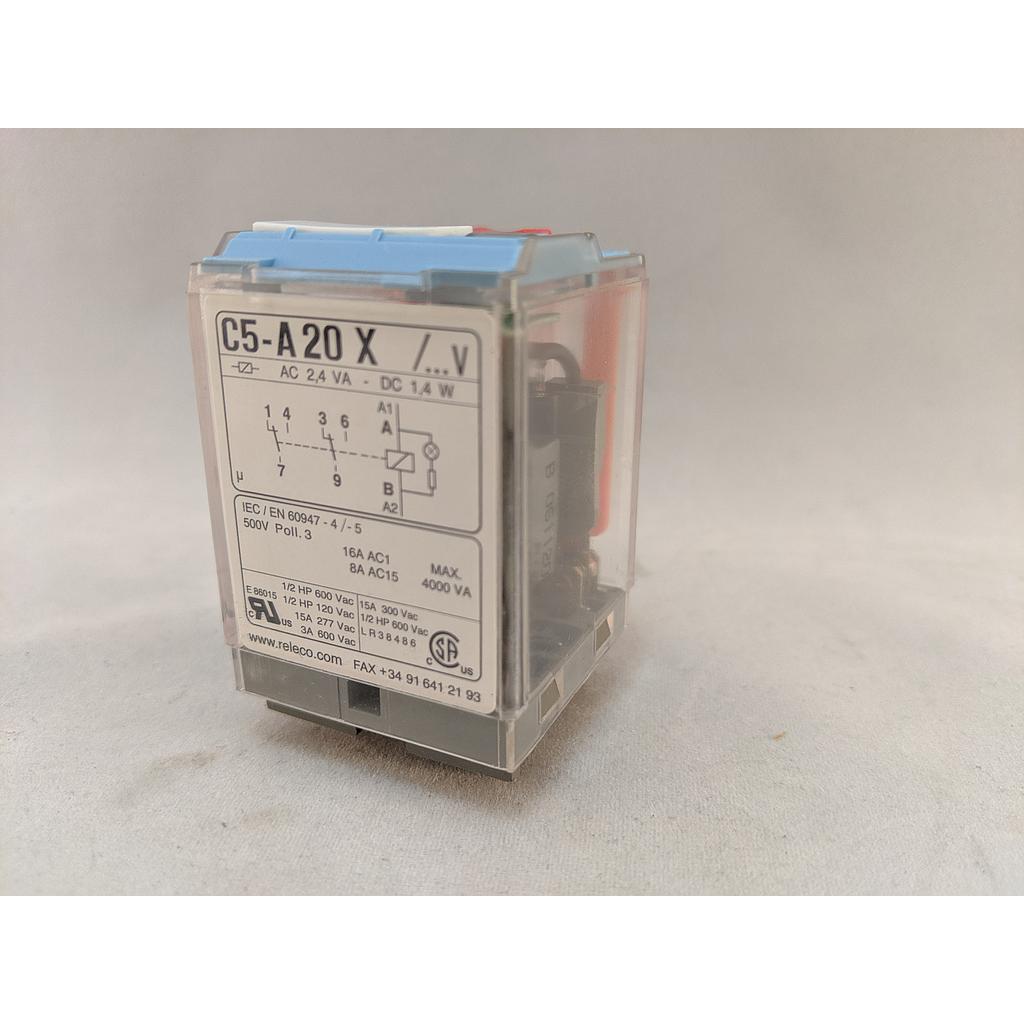 Turck Comat Releco by TURCK, Power Relay, 11-pin flat (C5-A20X/120VAC)