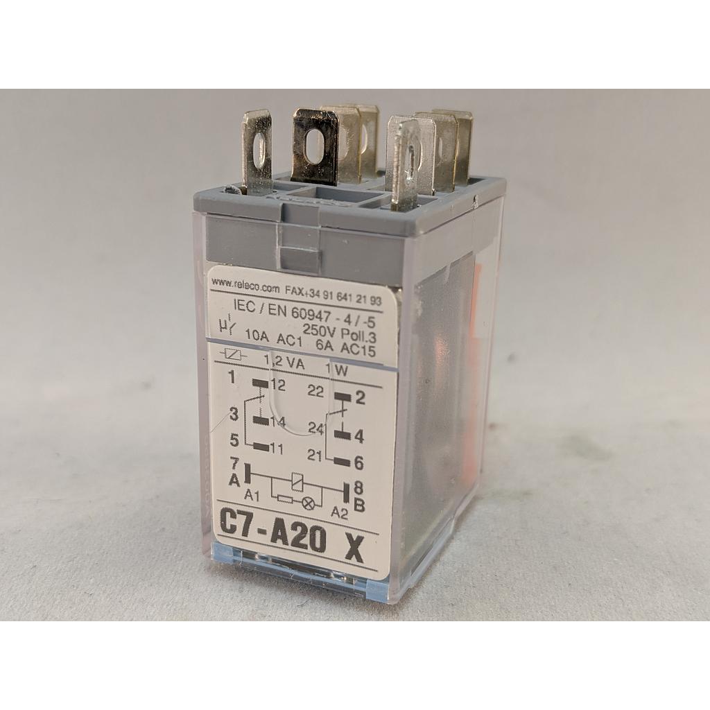 Turck Comat Releco by TURCK, Miniature, Power Relay (C7-A20X/120VAC)