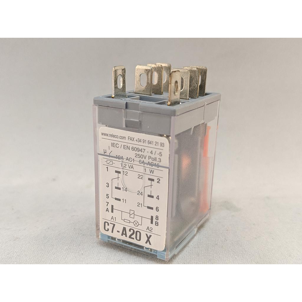 Turck Comat Releco by TURCK, Miniature, Power Relay (C7-A20X/240VAC)