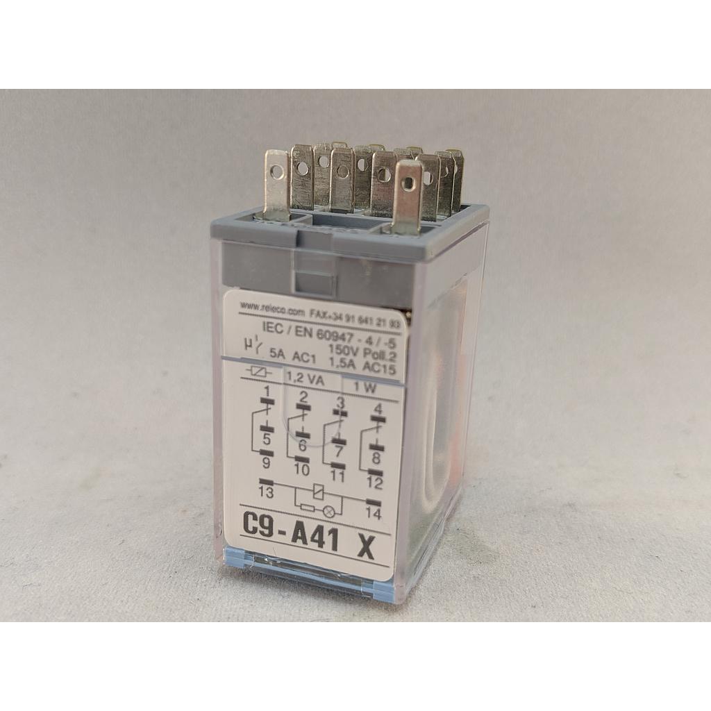 Turck Comat Releco by TURCK, Miniature, Control Relay (C9-A41X/120VAC)