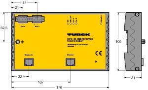 Turck FOUNDATION fieldbus, HSE Field Device (DPC-49-HSEFD/24VDC)