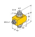 Turck Flow Monitoring, Inline Sensor without Integrated Processor (FCI-D04A4P-NA-H1141)