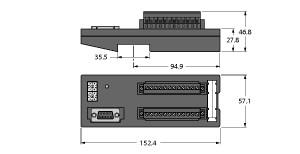 Turck compact I/O station for PROFIBUS-DP, 16 Universal Digital Channels (FDP20-16XSG)