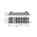 Turck Compact multiprotocol I/O module for Ethernet, 8 digital PNP inputs, 8 digital outputs 2 A (FGEN-IOM88-4001)
