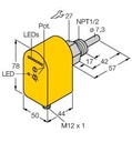Turck Flow Monitoring, Immersion Sensor with Integrated Processor (FTCS-N1/2A4P-2AP8X-H1140)