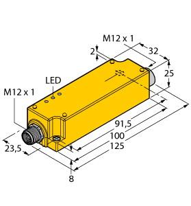 Turck Analog signal isolator, 1-channel (IMC-AI-11EX-I/L)