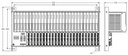 Turck excom I/O System, Module Rack, Non-Ex, for 24 Modules (MT24-N)