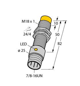 Turck Inductive Sensor (NI10-G18-RZ3X-B1331)