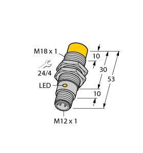 Turck Inductive Sensor (NI10-M18-Y0-H1141)