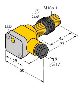 Turck Inductive Sensor (NI10-P18SK-AP6X2)