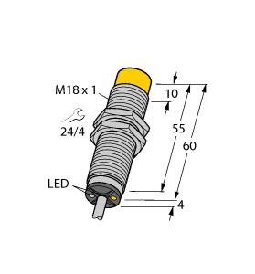Turck Inductive Sensor (NI12U-MT18-ADZ30X2)