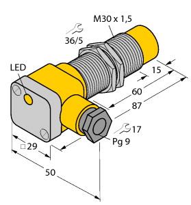 Turck Inductive Sensor (NI15-G30SK-AP6X2)