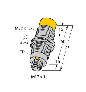 Turck Inductive Sensor (NI20-M30-Y1X-H1141)