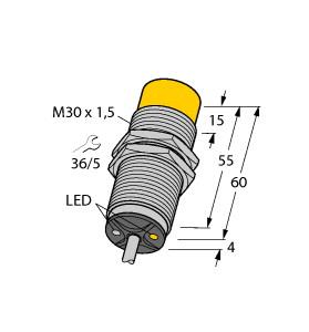Turck Inductive Sensor (NI20U-M30-ADZ30X2)