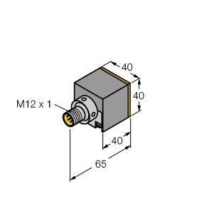 Turck Inductive Sensor, With Analog Output (NI25-CK40-LIU-H1141 W/BS 2.1)