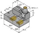 Turck Inductive Sensor, Monitoring Kit for Power Clamps (NI2-ISI-0.055-BDS-2AP6X3-H1141/S34wISI1)