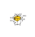 Turck Inductive Sensor, Resistant to Magnetic Fields (NI2-Q9.5-AP6/S34)