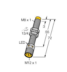 Turck Inductive Sensor (NI3-G08-AP6X-H1341)