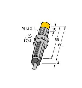 Turck Inductive Sensor, With Analog Output (NI5-M12-LIU)