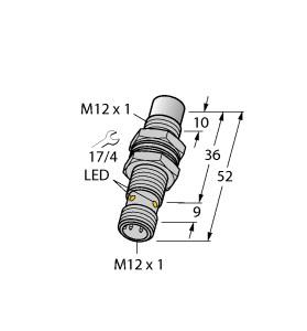 Turck Inductive Sensor (NI8U-MT12-AP6X2-H1141)