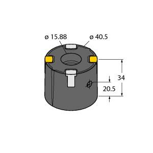 Turck Accessories, Positioning Element, For Angle Sensors RI-DSU35 (P4-RI-DSU35)