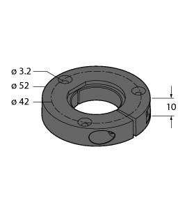 Turck Accessories, Positioning Element, For Encoders RI-QR24 (PE1-EQR24)