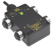 Turck Hazardous Location Junction Box, 4 Port (P-X-4 RKFV 40-RSFV100)