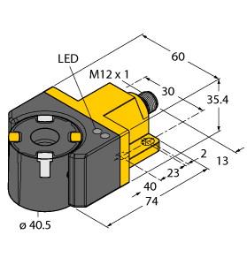 Turck Inductive Angle Sensor, With Analog Output, Premium Line (RI360P4-DSU35-ELIU5X2-H1151)