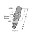 Turck Ultrasonic Sensor, Diffuse Mode Sensor (RU40U-M18E-2UP8X2T-H1151)