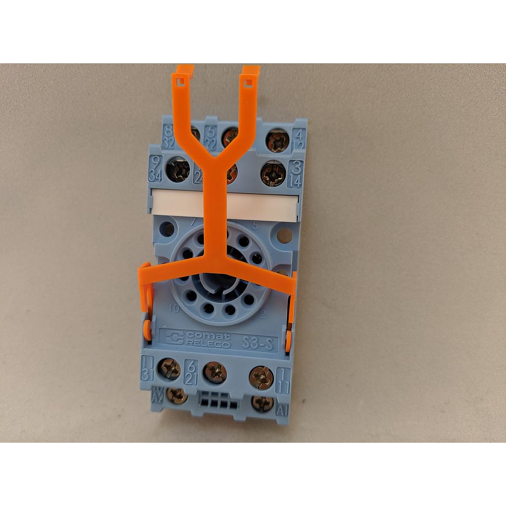 Turck Comat Releco by TURCK, Socket base for C3 relays (S3-S)