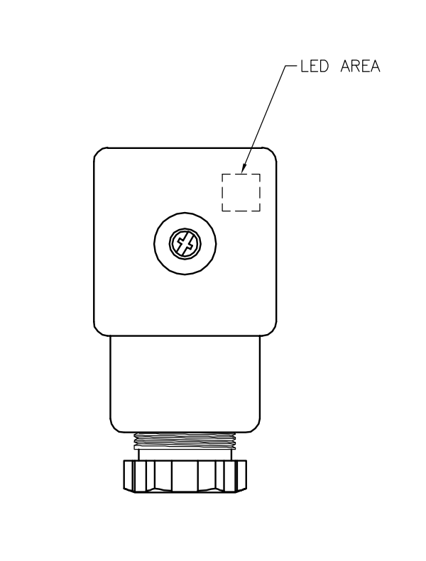 Turck Actuator and Sensor Field Wireable (VAS 3-AW/LED/6-48VAC/DC)