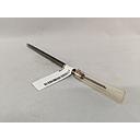 Watlow J Type T/C.1/4" x 6"Lng.316SS Sheath,Ungrnd.1"Strip Lead