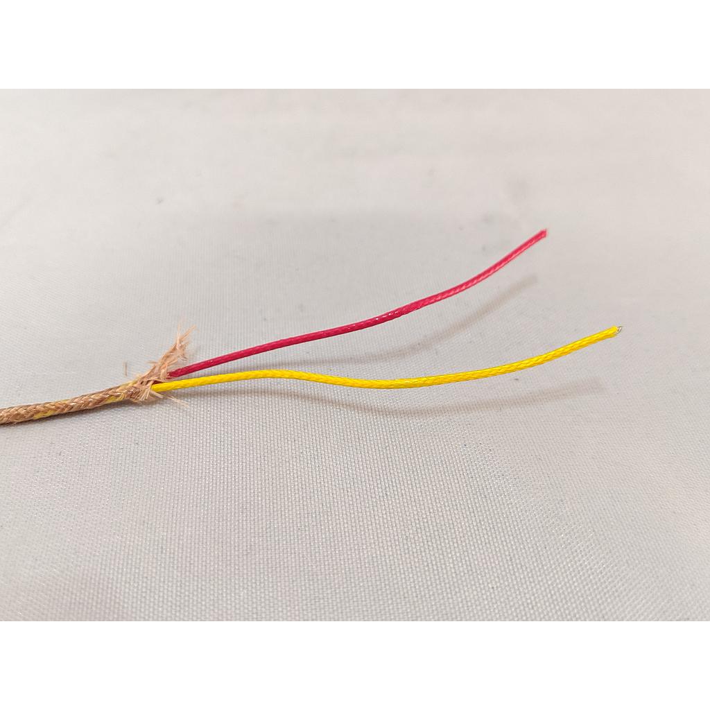 Watlow Type K 20 Gauge Solid Fiberglass Braid Insulation 900F Cont K 20 1 304