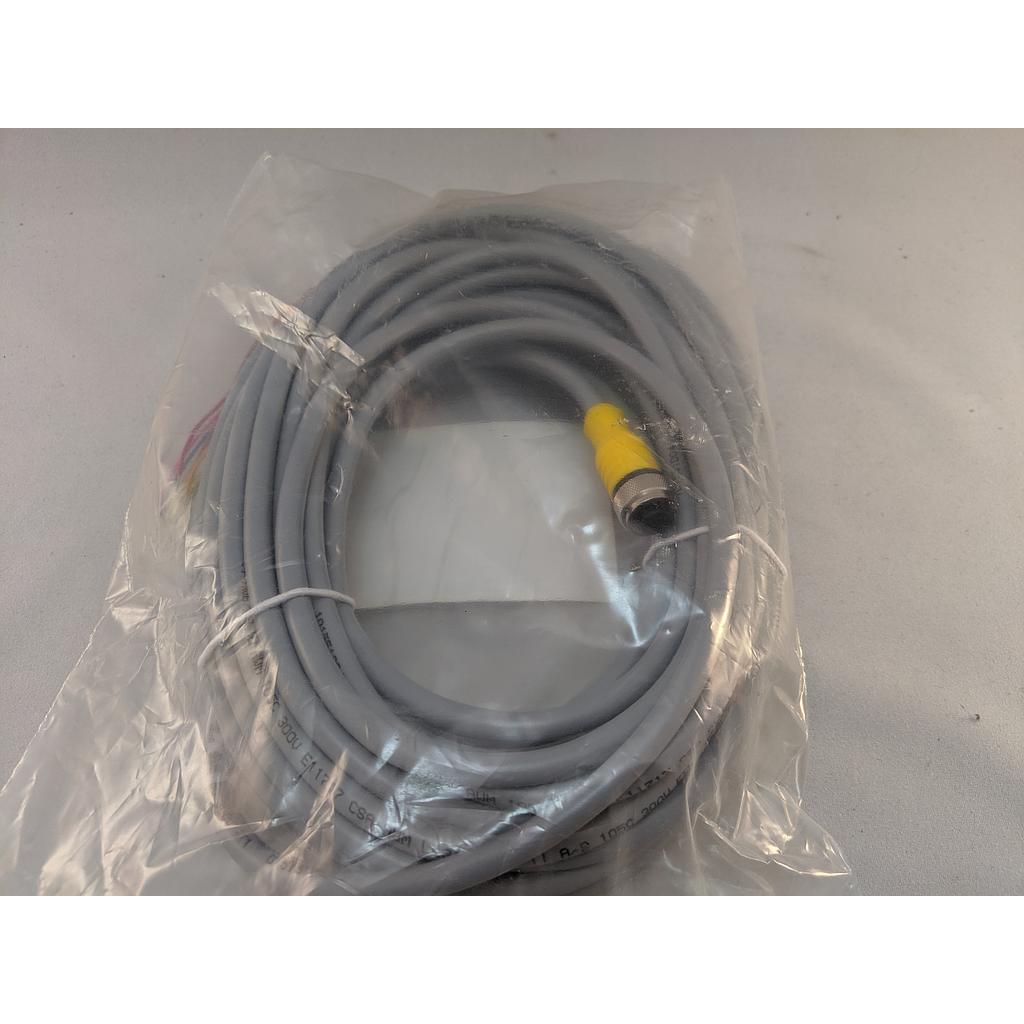 Turck Actuator and Sensor Cordset, Connection Cordset (RKC 10T-10)