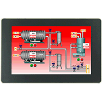 Rugged Graphic Series Graphite® 9" Modular HMI, Indoor