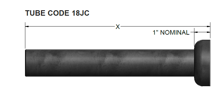 PROTECTION TUBE SILICON CARBIDE