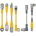 Turck Actuator and Sensor Cordset, Connection Cordset (E-RKS 8T-930-25)