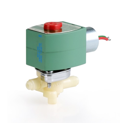 PLASTIC SOLENOID VALVE 2 WAY, NORMALLY CLOSED, 1/4"