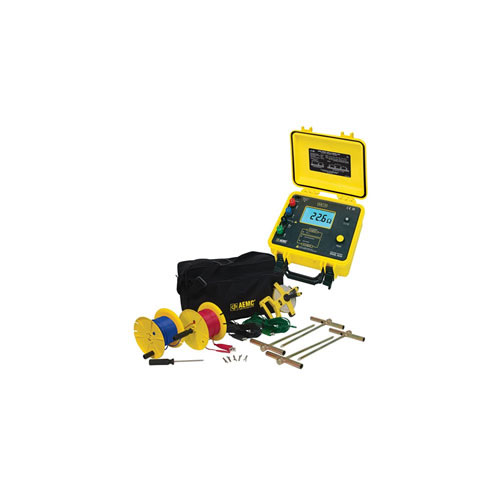 Model 4630 Ground Resistance Tester W/ 300ft, 4 Point Testing Kit