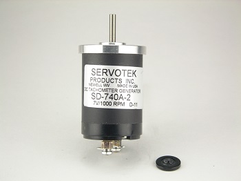 DC Tachometer Generator Clamp Mount