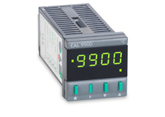 CAL CONTROLS 9900 SERIES TEMPERATURE CONTROLLER, 1/16DIN, 110VAC, (2) RELAYS, F TEMP UNIT