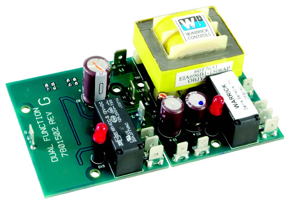 Dual Function Level Control, 26k Ohm Sensitivity, 120VAC, Reset Function, Screw Mount Assembly, 1 Second Delay (Increasing), 3 Second Delay (Decreasing)