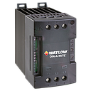 Watlow DIN-A-MITE C Power Controller, 277-600 VA (ac), 3-phase, 2 controlled legs, Fan cooled 120VAC standard DIN-rail or panel heat sink