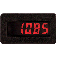 CUB Series CUB4 DC Current Meter with Red Backlighting