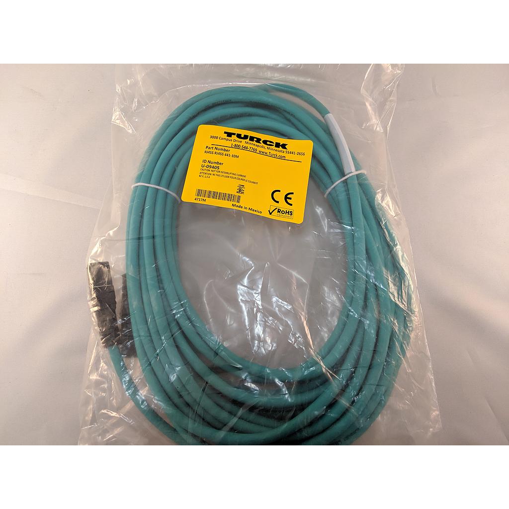 Turck Ethernet Cordset, Extension Cordset (WSSD RJ45S 441-5M)
