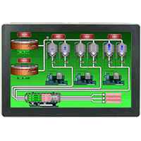Rugged Graphic Series Graphite® 12" Modular HMI, Indoor