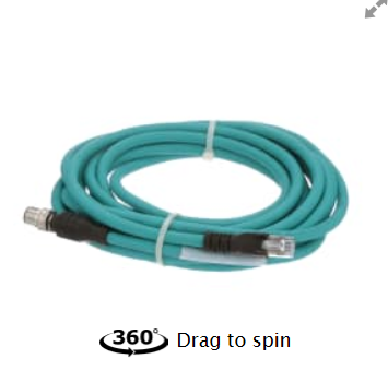 Turck Industrial Ethernet Cable, Extension Cable (RSS RJ45S 841-5M)